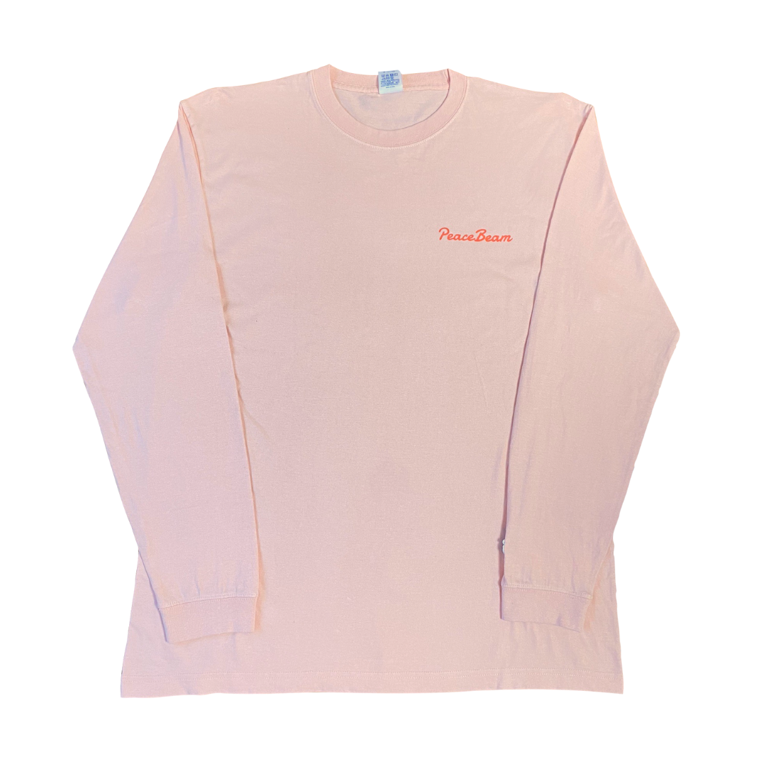 PeaceBeam moment LS Tee/ Off pink