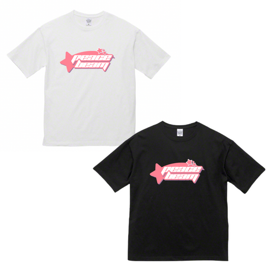 PeaceBeam Star Tee/white,black