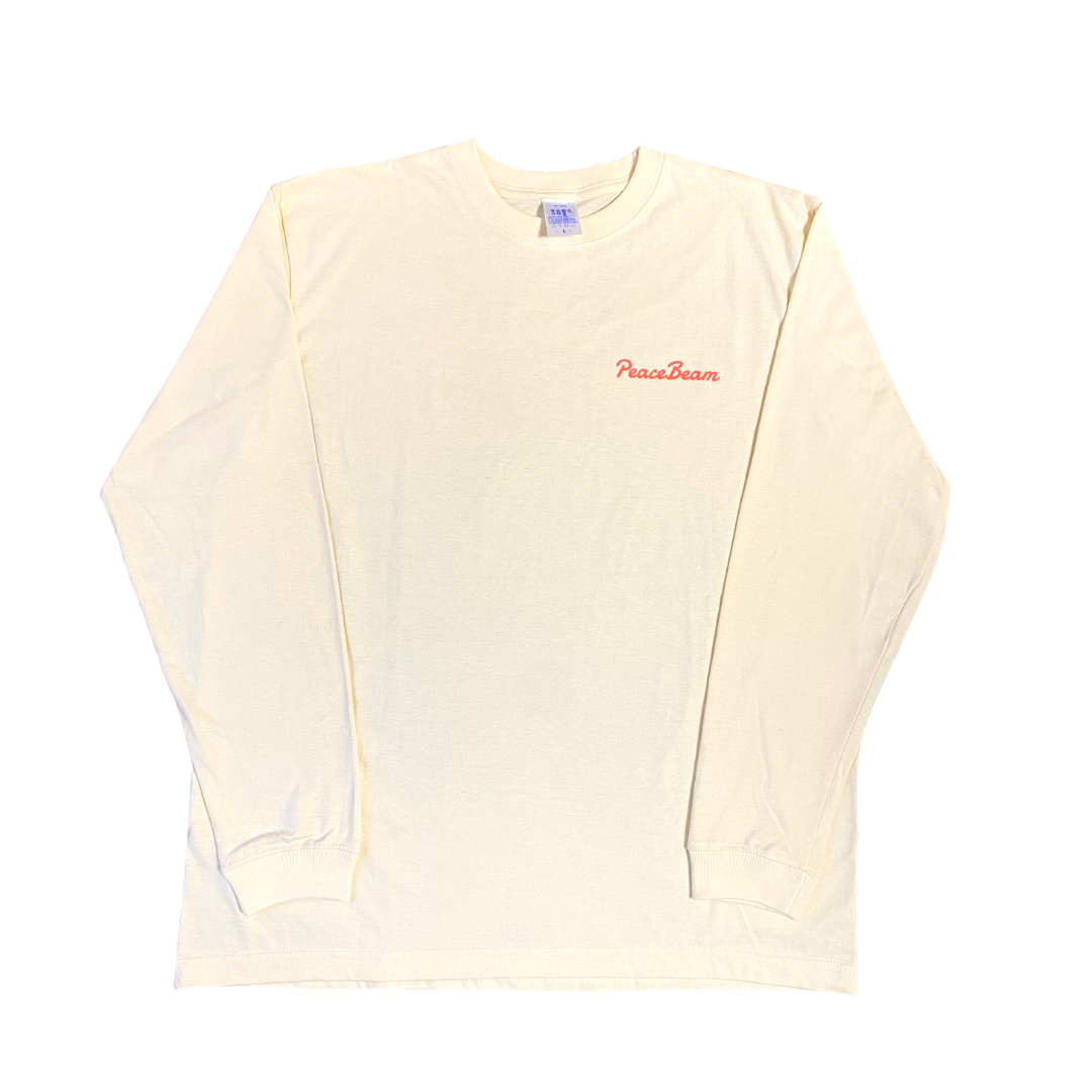 PeaceBeam moment LS Tee/ Sand beige