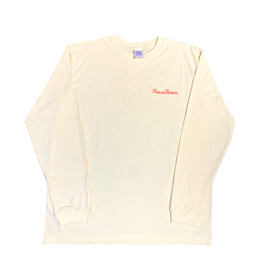 PeaceBeam moment LS Tee/ Sand beige