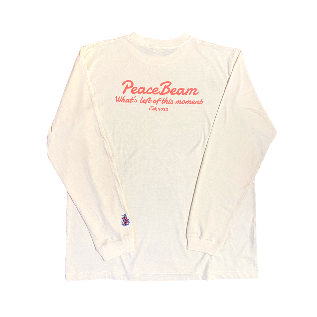 PeaceBeam moment LS Tee/ Sand beige