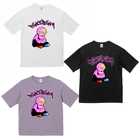 PeaceBeam Star Boy Tee/white,black,purple