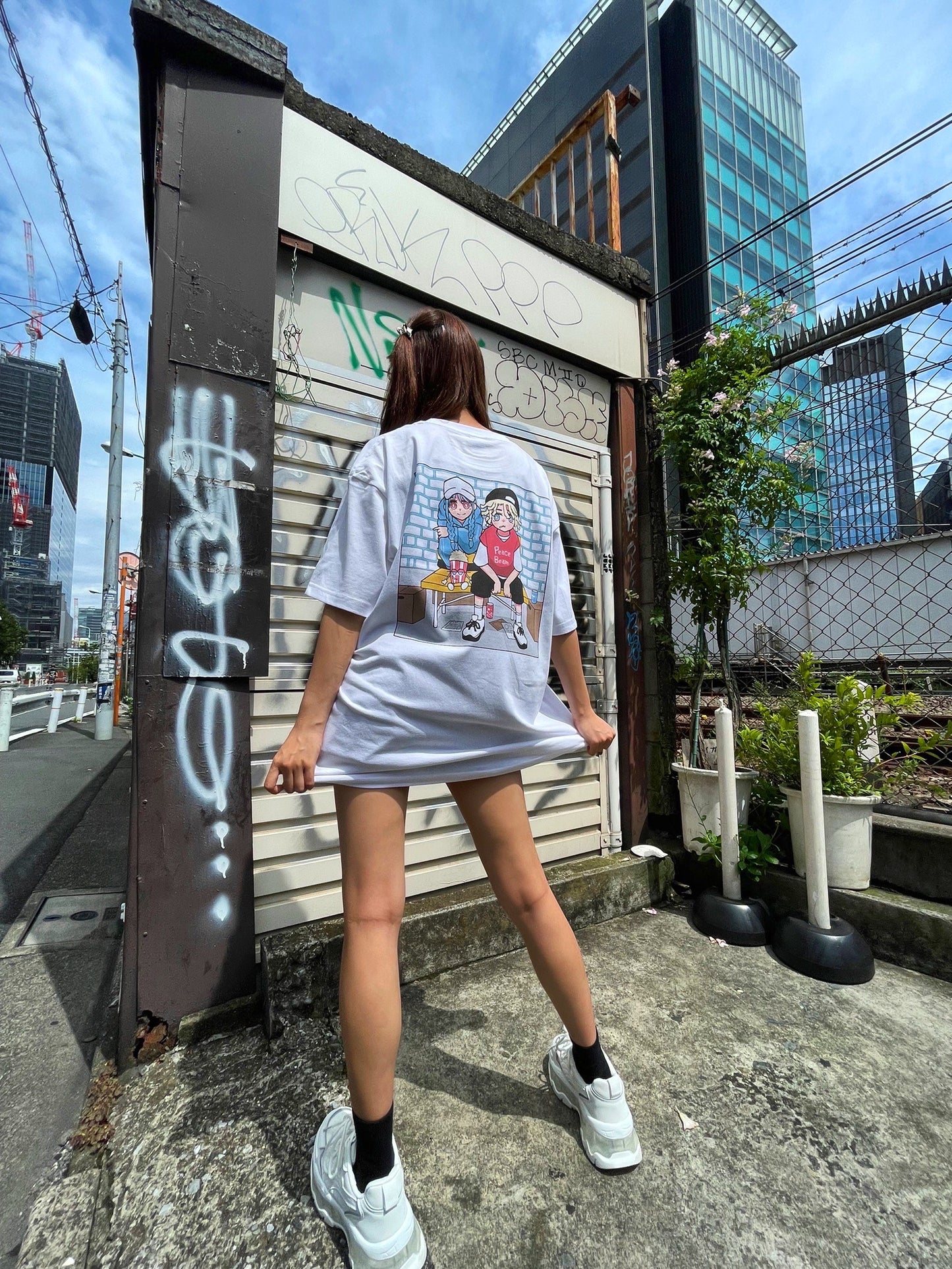 PeaceBeam✖️pivot door✖️kishiton summer pop Tee🍿